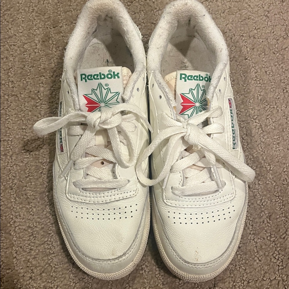 Reebok club C vintage 85 White Leather Sneakers